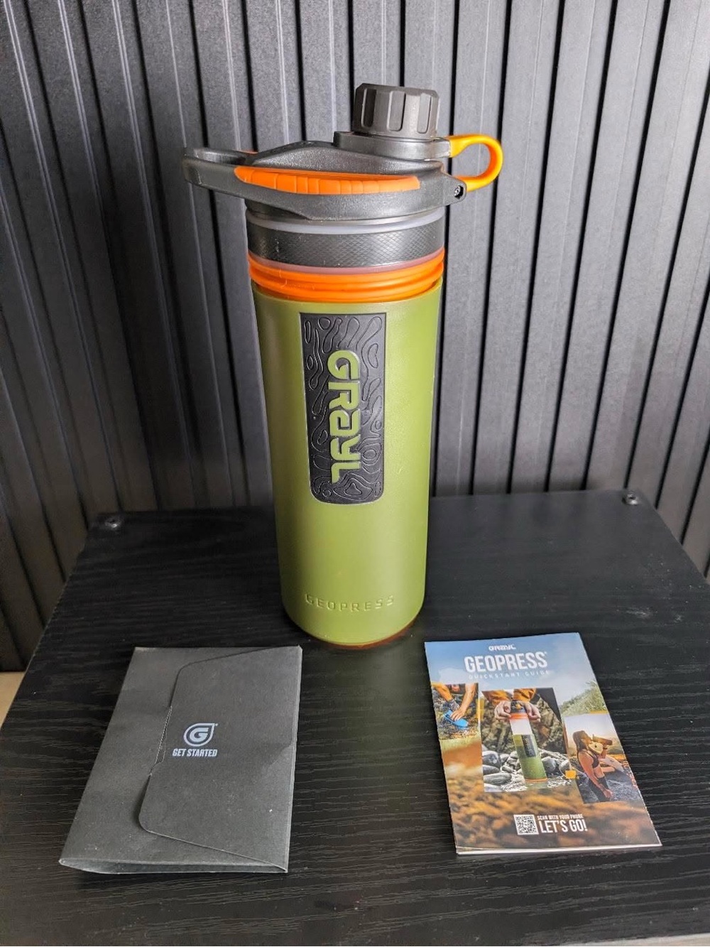Grayl 24oz geopress water purifier